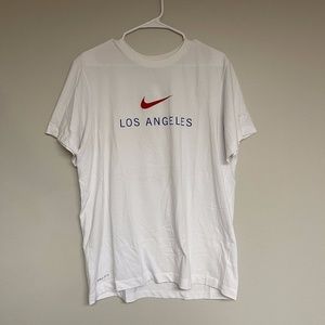 Nike Dri-Fit Los Angeles Logo T-shirt "White"